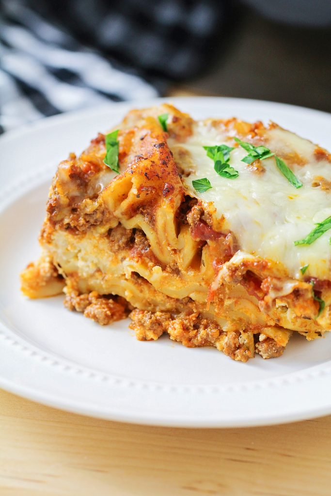 CROCKPOT LASAGNA - Skinny Healthy Food